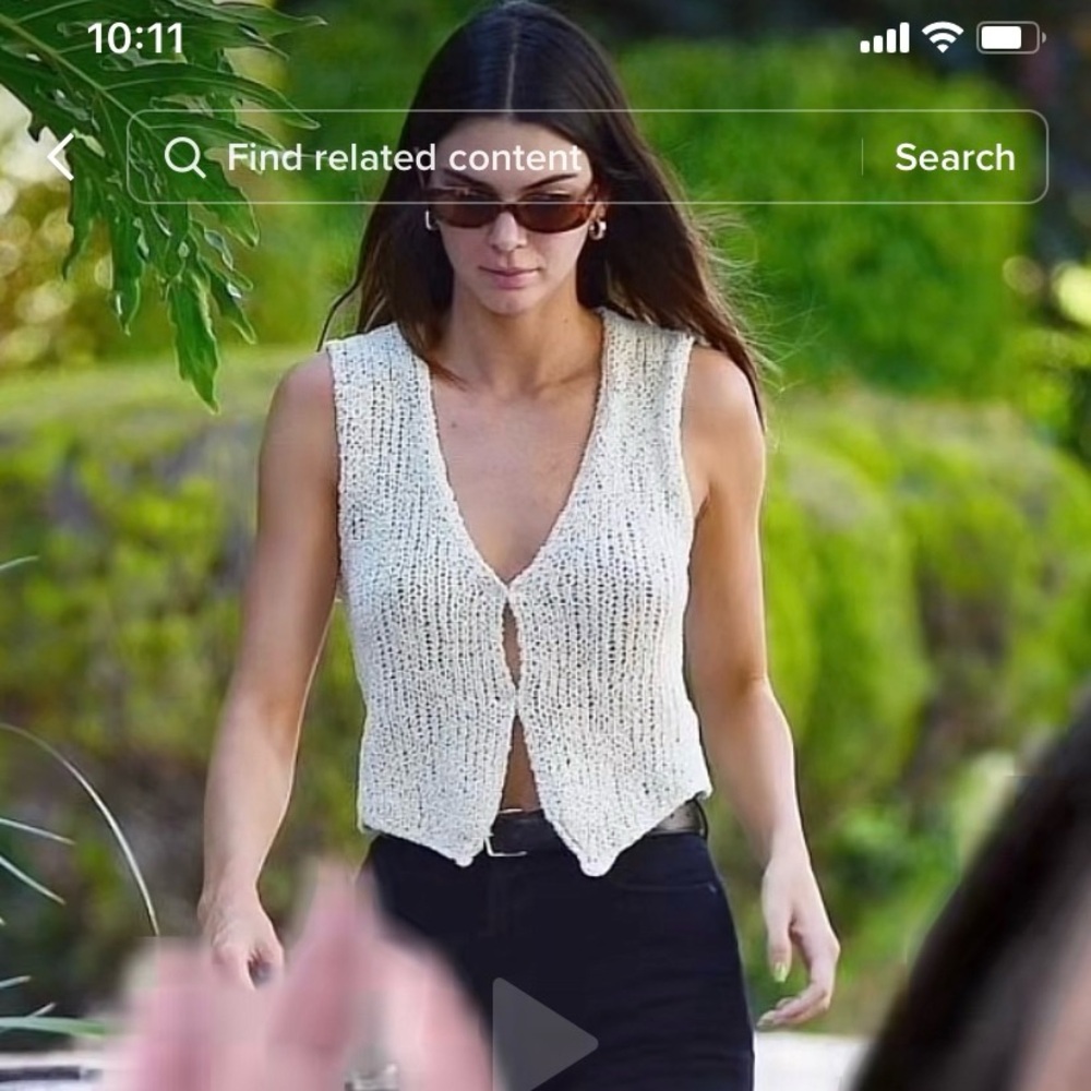 The Open Project Knit Vest Top